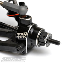 Load image into Gallery viewer, EXOTEK 22S SPRINT REAR HD HUB SET, 1pr 7075 black w/ silver
