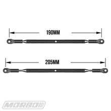 Load image into Gallery viewer, MORBO WHEELIE BAR TURNBUCKLE CF 190MM