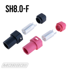 Load image into Gallery viewer, AMASS SH8.0 8MM CONNECTORS RED/BLACK