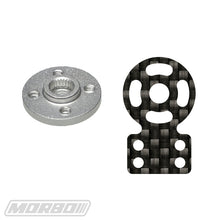 Load image into Gallery viewer, MORBO 25T ADJUSTABLE CARBON FIBER SERVO HORN (19MM X 20MM)