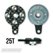 Load image into Gallery viewer, MORBO 25T ADJUSTABLE CARBON FIBER SERVO HORN (16MM)