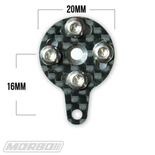 Load image into Gallery viewer, MORBO 25T ADJUSTABLE CARBON FIBER SERVO HORN (16MM)
