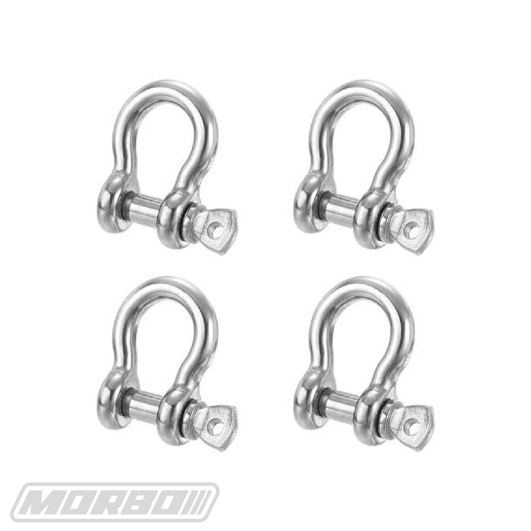 MORBO 1/6 SCALE BOW SHACKLE STAINLESS STEEL