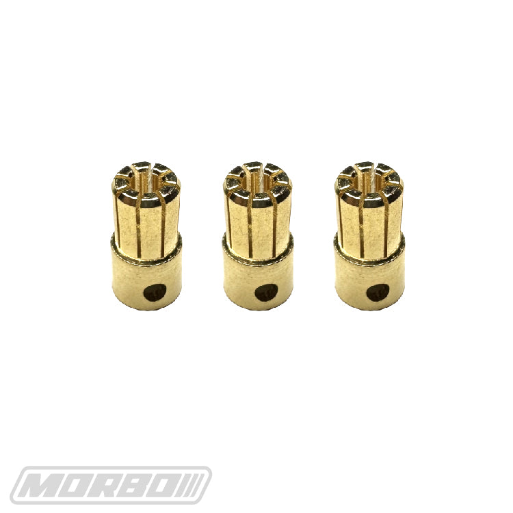 MORBO 6.5MM BULLETS MALE (3 PACK)