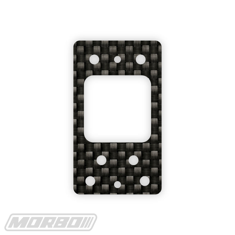 MORBO TLR22 5.0 LAYDOWN 6MM TRANS SPACER CF