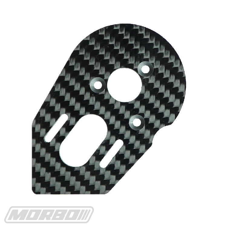 MORBO DR10M XL MOTOR MOUNT PLATE CF