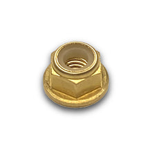 Load image into Gallery viewer, MORBO M4 BRASS FLANGE NYLOCK NUT
