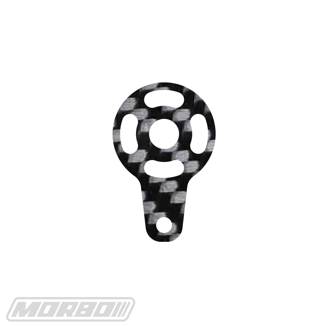 MORBO 25T REPLACEMENT CARBON FIBER SERVO HORN (16MM)