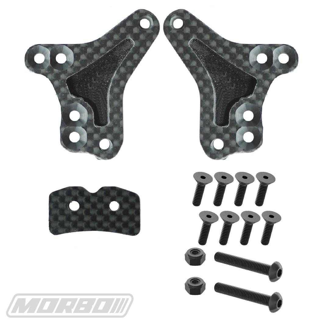MORBO 60MM WHEELIE BAR ADAPTERS FOR 57 ARROW.