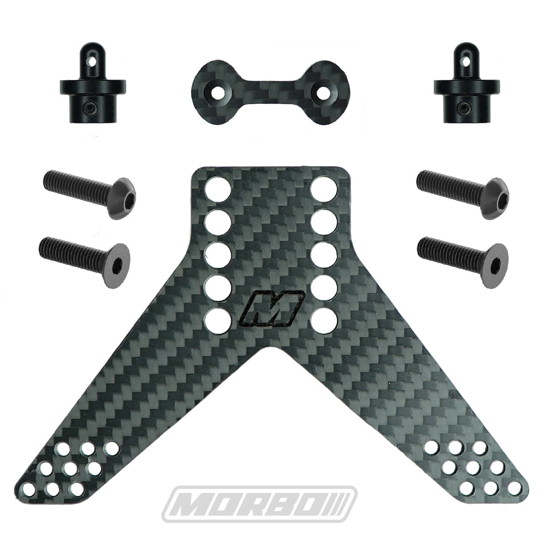 MORBO TLR 22 REAR BODY MOUNT CF